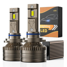 L1 9005/HB3 LED Headlight Bulb 120W 6500K 16000LM IP68 Cool White 2Pcs