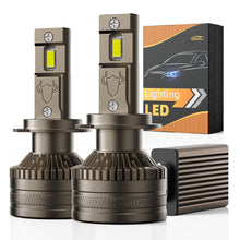 L1 H7 LED Headlight Bulb 120W 6500K 16000LM IP68 Cool White 2Pcs