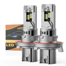 V1 H13/9008 LED Headlight Bulb 80W 6500K 10000LM IP68 Cool White 2Pcs