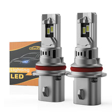 V1 9007/HB5 LED Headlight Bulb 80W 6500K 10000LM IP68 Cool White 2Pcs